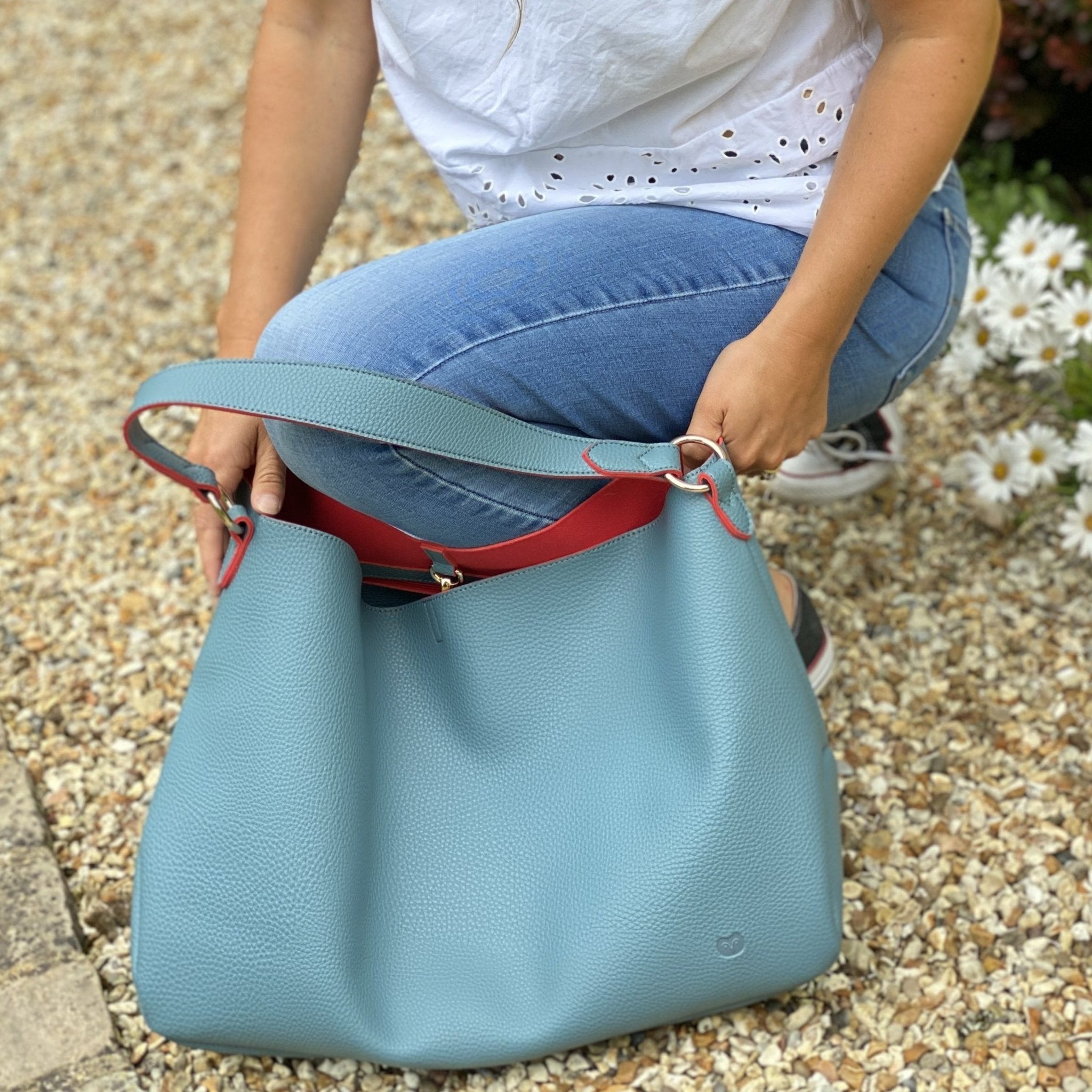 Goodeehoo Sulu Slouch Bag Navy